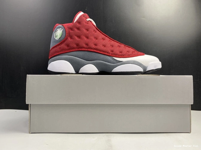 Air Jordan Red Grey Retro 13 414571-600 Gym Flint 0806